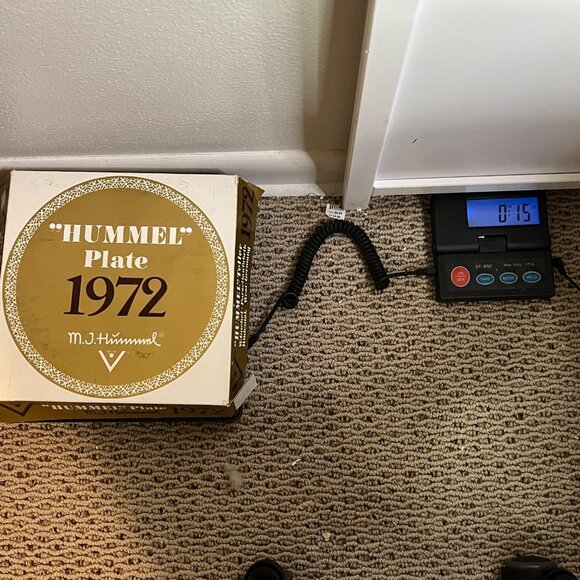 Hummel 1972 Annual 7.5" Plate "Hear Ye Hear Ye" M.J. Hummel Germany - Picture 7 of 7